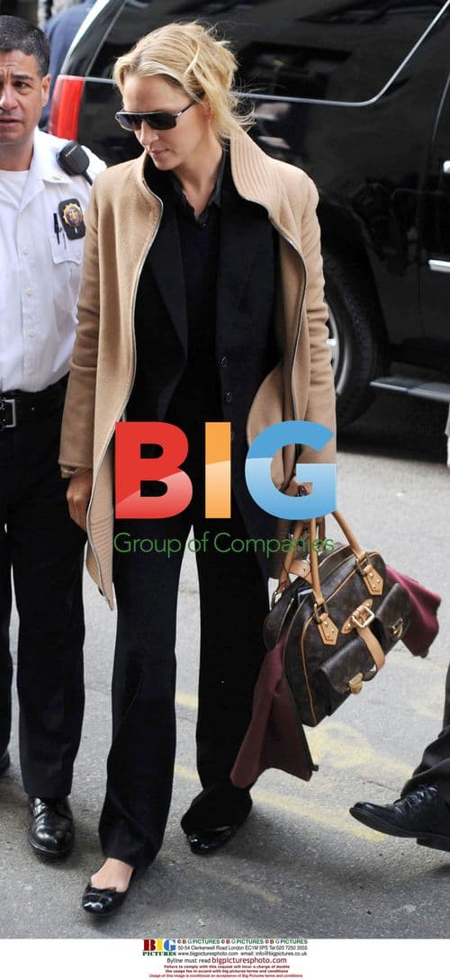 Uma Thurman Arrives at Court in New York
