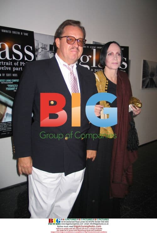 Gregory Speck and Mary McFadden at MOMA Movie Screening