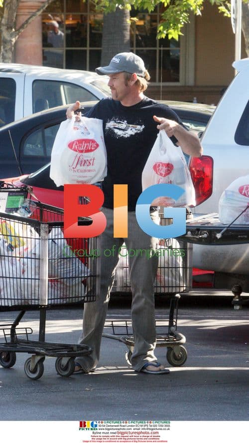 Rick Schroder Packs Groceries