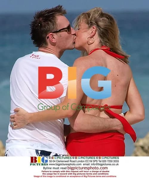 Katie Hopkins and boyfriend on Caribbean vacation