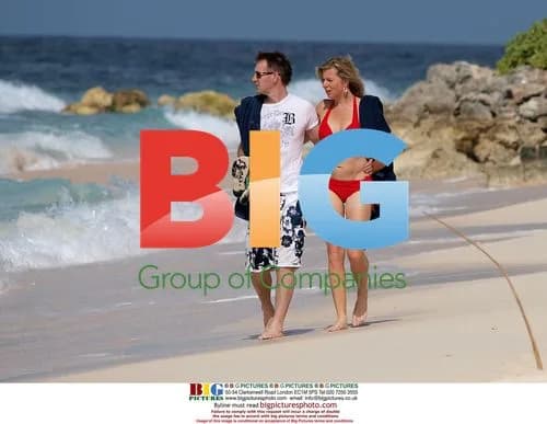 Katie Hopkins and Boyfriend Vacation in Caribbean