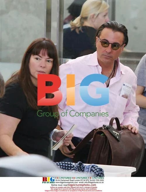 Andy Garcia and Family Depart LAX