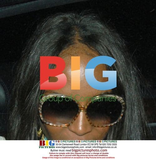 Naomi Campbell arrives at NYC restaurant