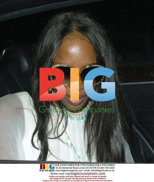 Naomi Campbell arrives at Waverly Inn for dinner