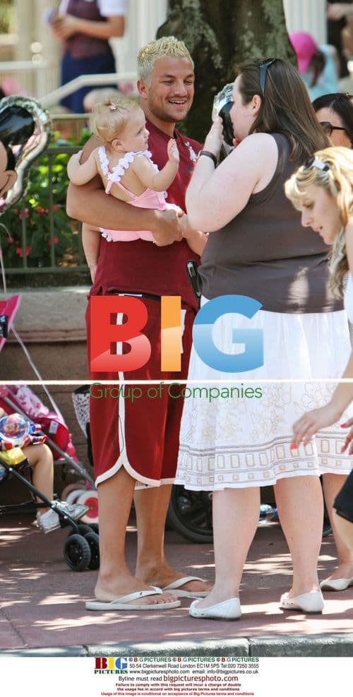 Katie Price and Family at Disney World