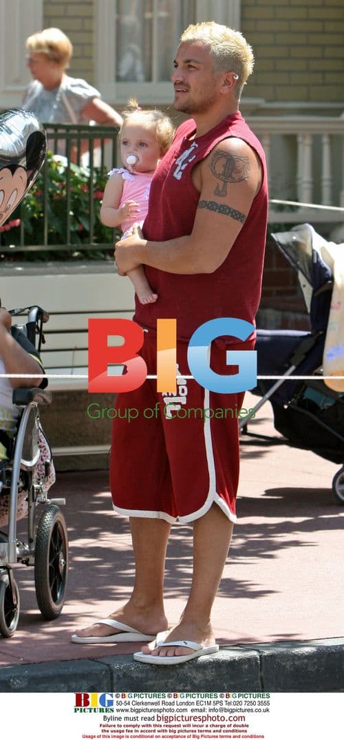 Katie Price, Peter Andre and Family at Disney World