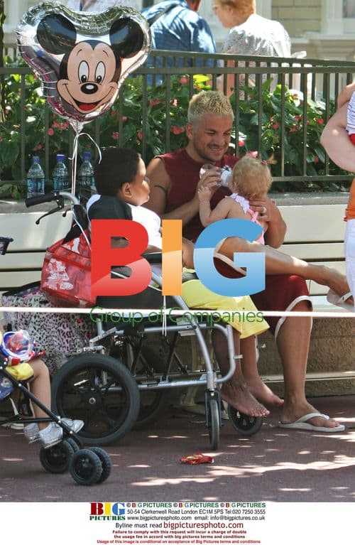 Katie Price and family at Disney World
