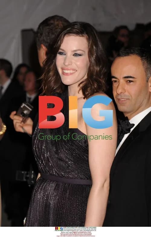 Liv Tyler and Francisco Costa at Met Gala