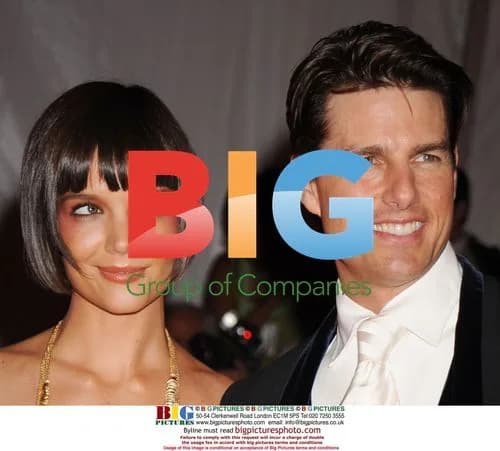Katie Holmes and Tom Cruise at Met Gala
