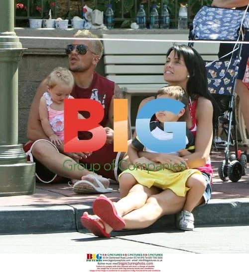 Katie Price and family at Disney World