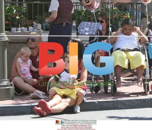 Katie Price Family at Disney World
