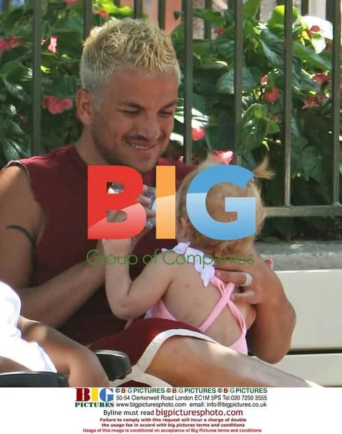 Katie Price and Peter Andre at Disney World