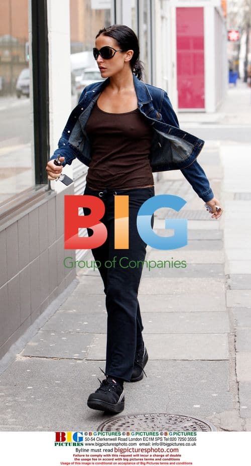 Sophie Anderton Visiting Skin Clinic