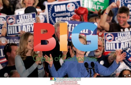 Hillary Clinton Hugged by Bill Clinton After Indiana Primary