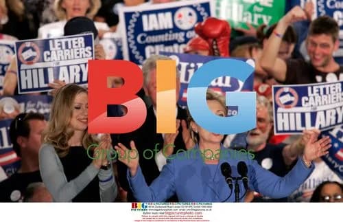 Hillary Clinton Hugged by Bill Clinton After Indiana Primary