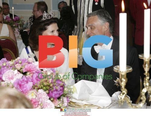 Swedish Royals Host Portuguese President in Lisbon