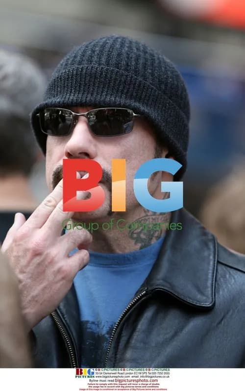 John Travolta on 'The Taking of the Pelham 123' set