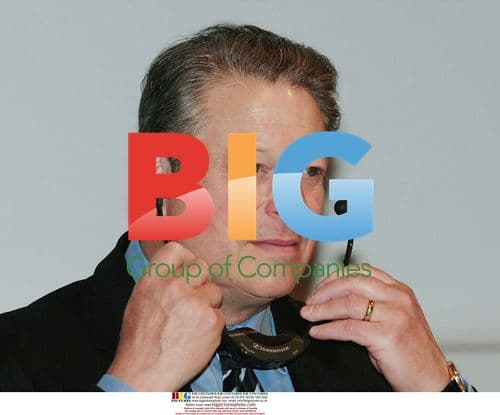 Al Gore at Channel Current TV Sky Presentation in Rome