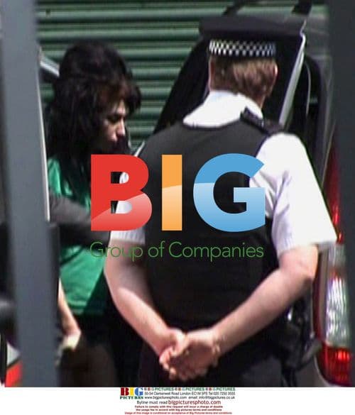 Amy Winehouse Arrives at London Police Station