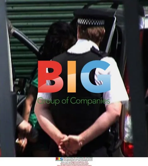 Amy Winehouse Arrives at London Police Station