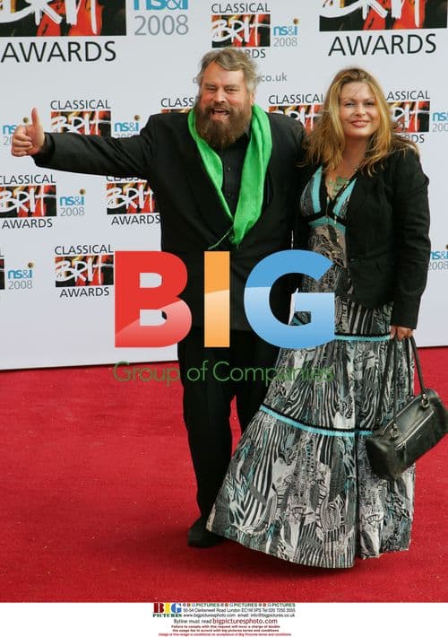 Brian Blessed and Hildegarde Neil at Classical Brit Awards