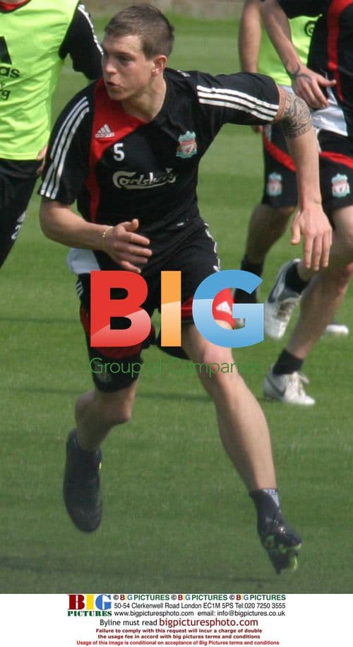 Liverpool Players Train for Finale