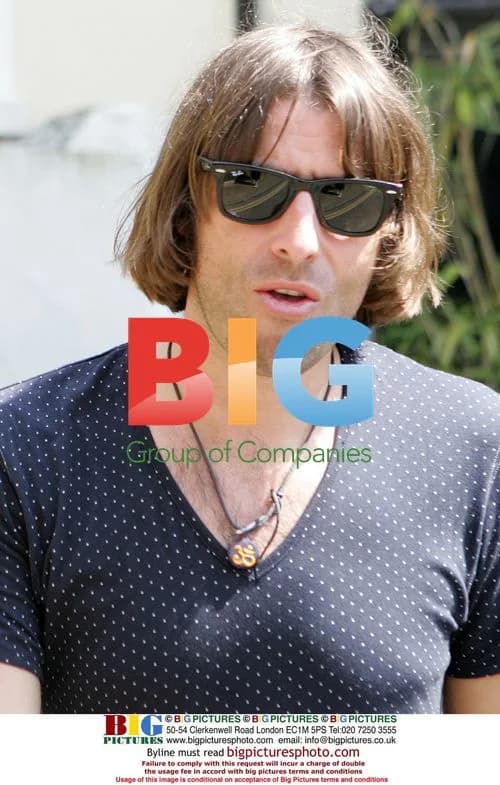 Liam Gallagher Sporting New Hairdo in London