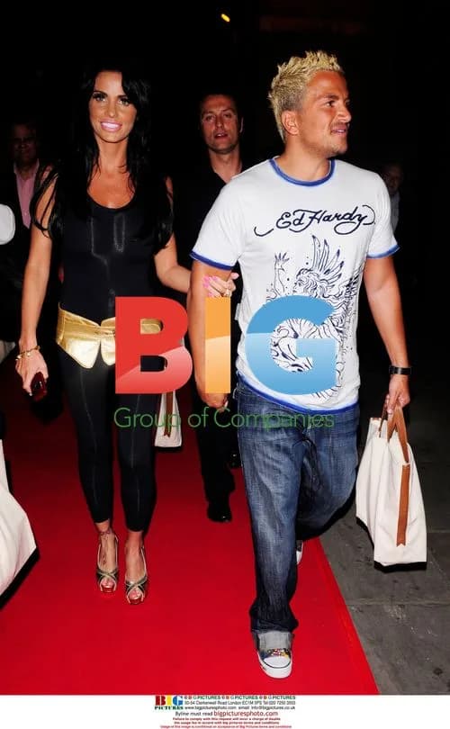 Katie Price and Peter Andre at RD Crusaders Party