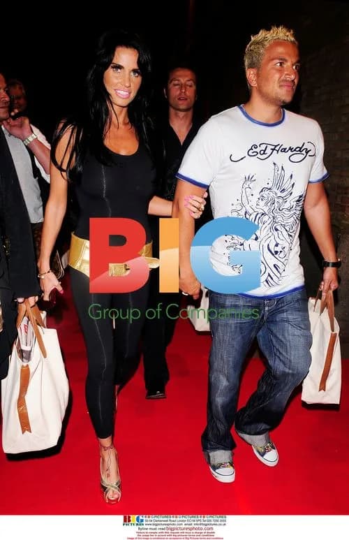 Katie Price and Peter Andre at RD Crusaders party