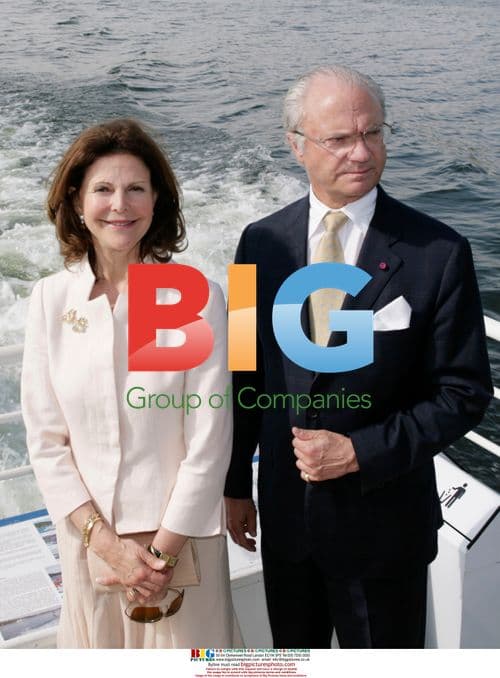 King Gustaf and Queen Silvia of Sweden in Portugal