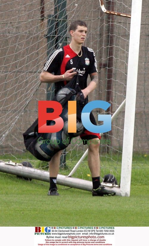 Liverpool defender Daniel Agger demoted to ball boy