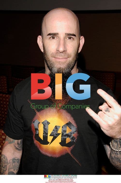 Anthrax's Scott Ian at 'Ante Up for Africa' Poker Tournament