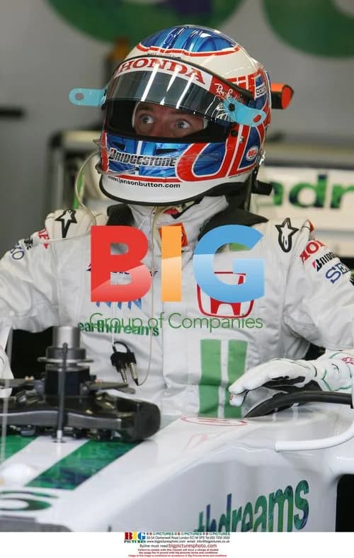 Jenson Button at Practice Sessions in Istanbul