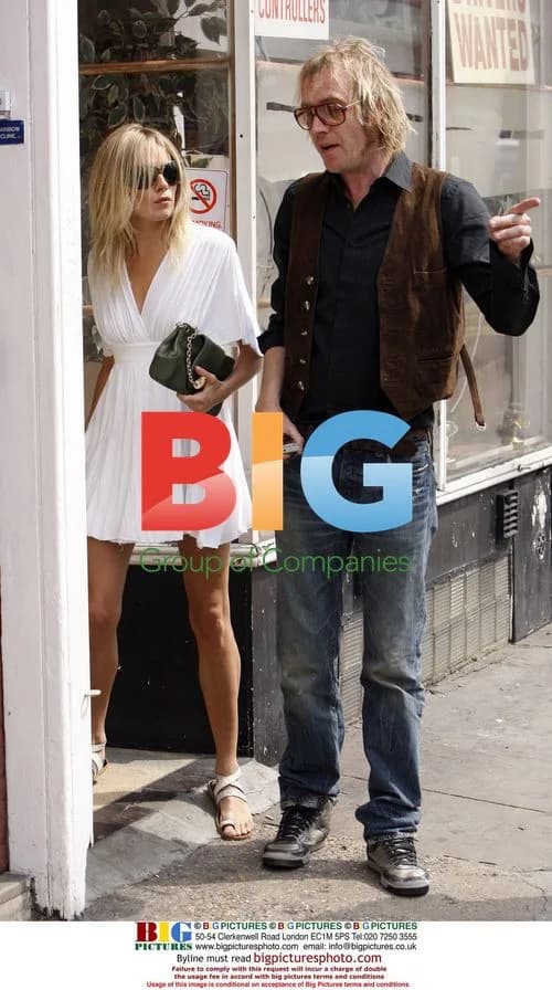 Sienna Miller and Rhys Ifans in London