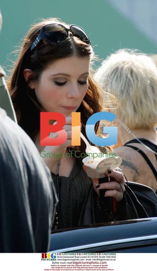 Michelle Trachtenberg on 'Gossip Girl' set
