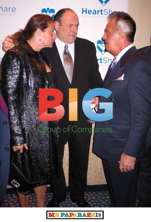 Lorraine Bracco, James Gandolfini & Tony Sirico at Heartshare Benefit