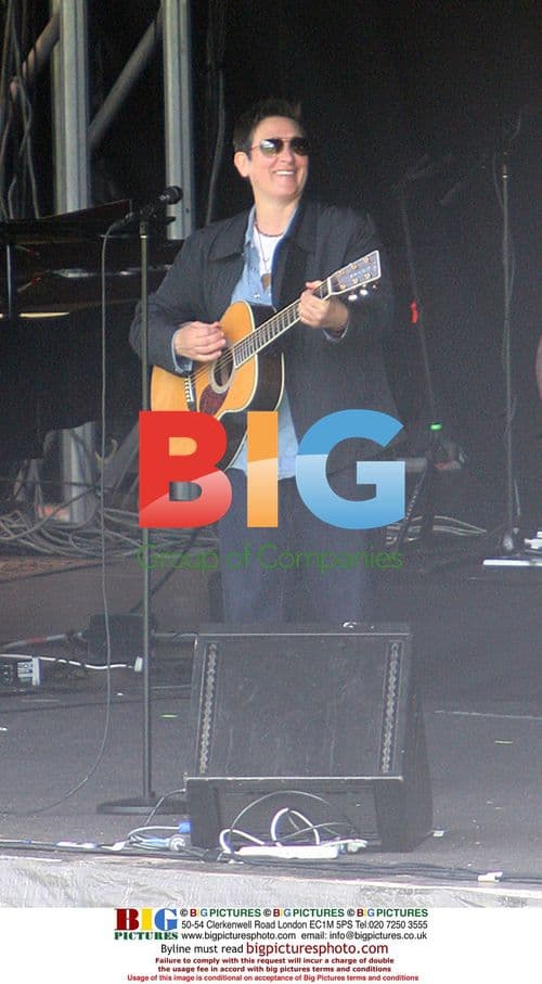 KD Lang at Perth Concert Soundcheck