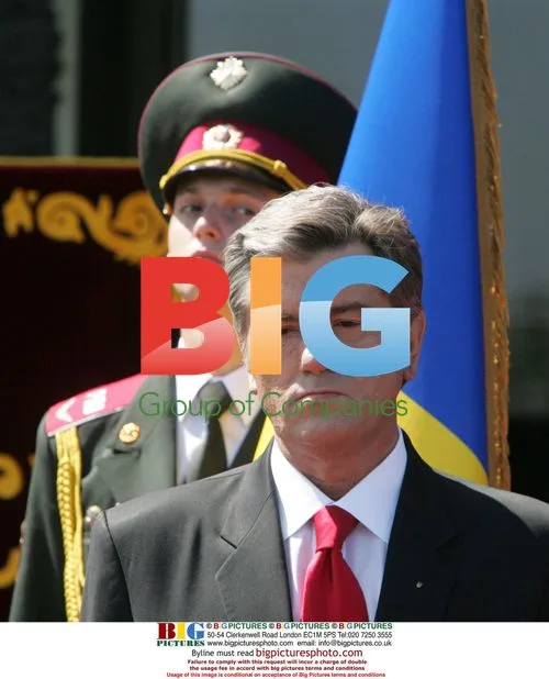 Ukraine President Yushchenko at WWII museum