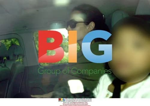 Angelina Jolie and Family Go to Hospital and McDonald's