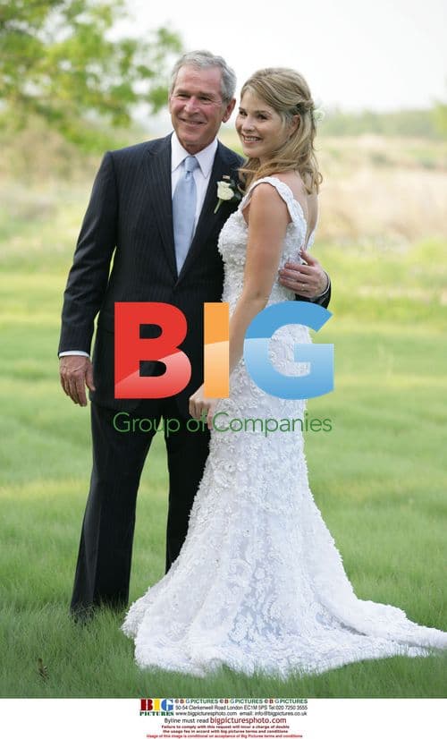 Bush Family at Jenna's Wedding