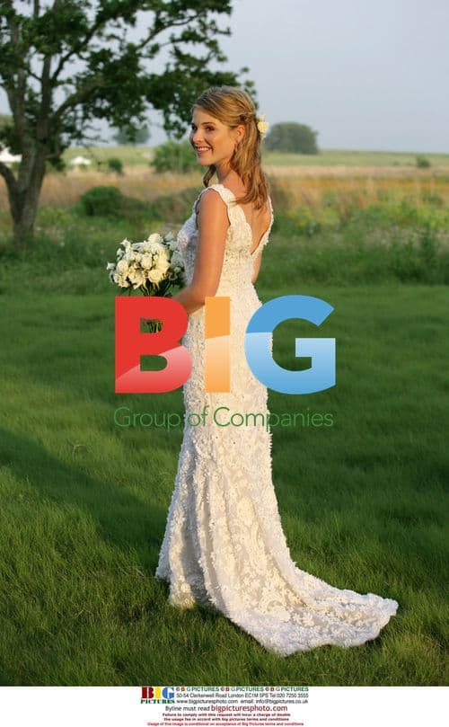 Jenna Bush Poses Before Wedding at Prairie Chapel Ranch