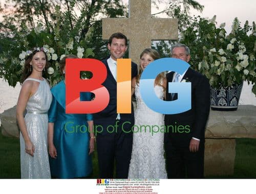 Bush Family at Jenna Bush's Wedding