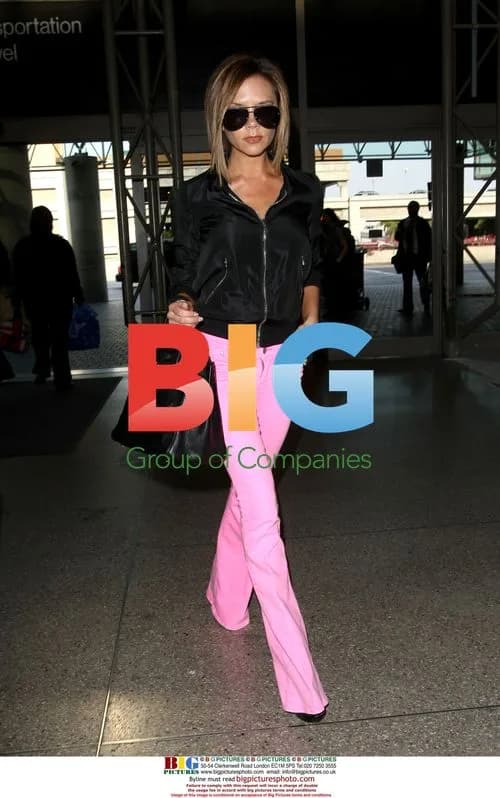 Victoria Beckham Arrives in London from LA