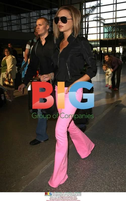 Victoria Beckham Arriving at LA Airport