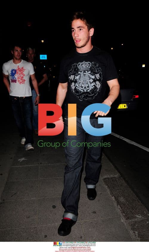 Danny Cipriani enjoys night out with friends