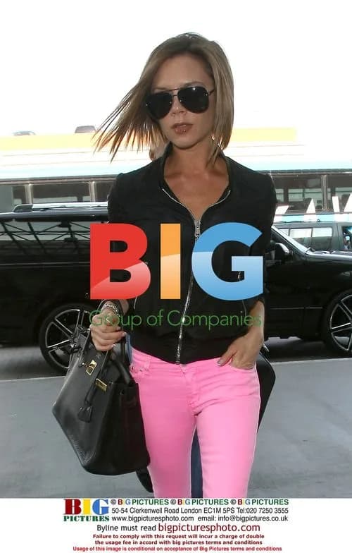 Victoria Beckham at Los Angeles Airport