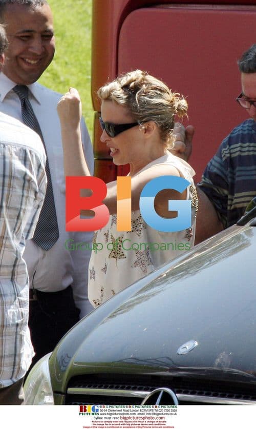 Kylie Minogue and Olivier Martinez Spotted