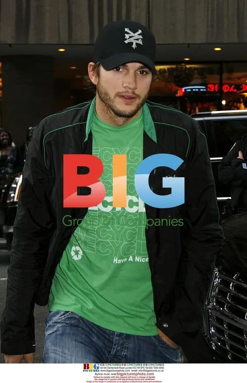Ashton Kutcher on TRL in Times Square