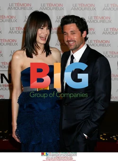 Michelle Monaghan and Patrick Dempsey at French premiere