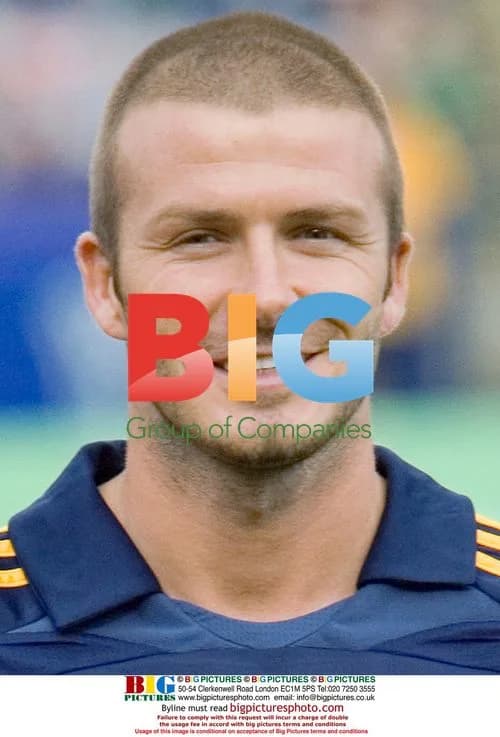 David Beckham of LA Galaxy in Edmonton, 2008